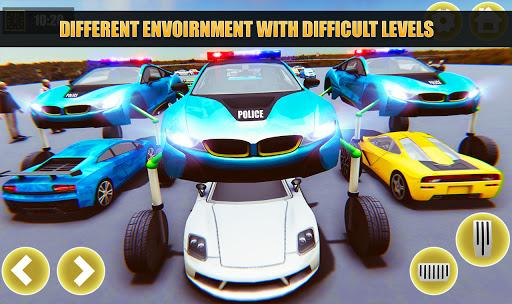 US Police Elevated Car Games - Image screenshot of android app
