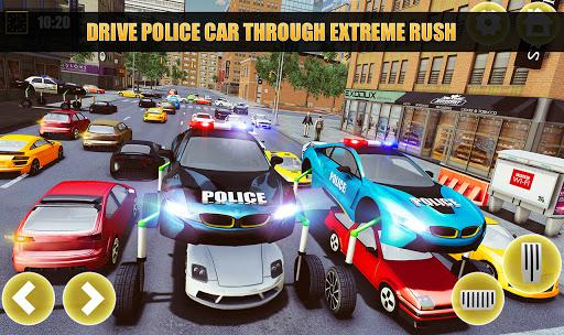 US Police Elevated Car Games - Image screenshot of android app
