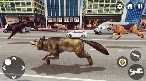 Dog Race Game City Racing - Image screenshot of android app