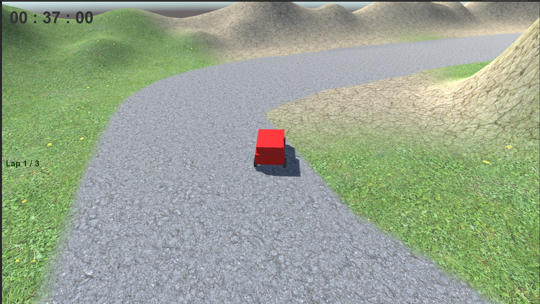 Mini Racing Car - Gameplay image of android game