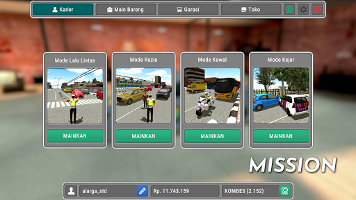 AAG Petugas Polisi Simulator - Image screenshot of android app