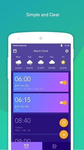 Alarm Clock - عکس برنامه موبایلی اندروید