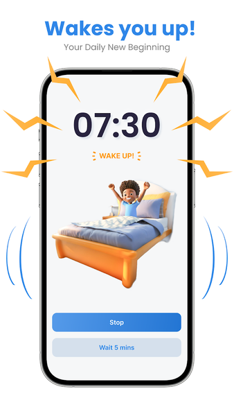 Smart Alarm Clock and Timer - Image screenshot of android app