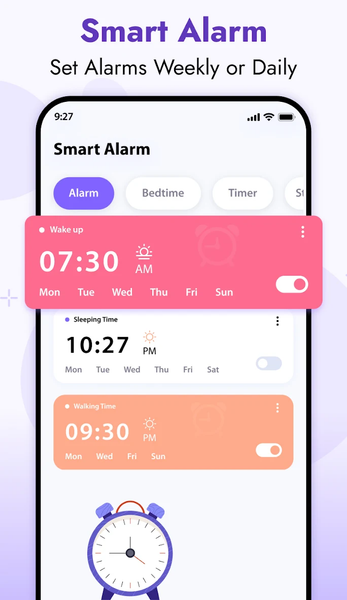 Alarm Clock - Bedtime Reminder - Image screenshot of android app