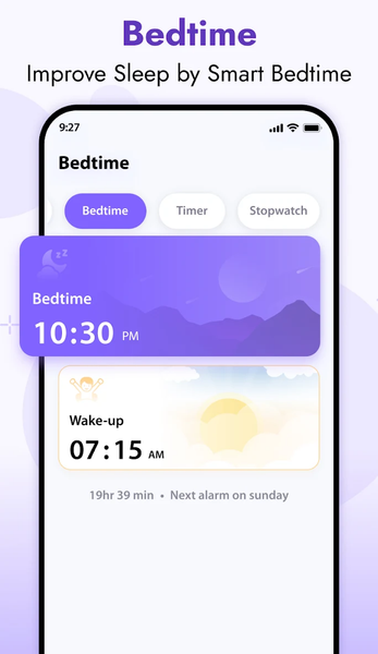 Alarm Clock - Bedtime Reminder - Image screenshot of android app
