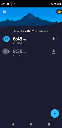 samsung alarm clock app