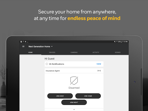 Total Connect ۲.۰ - عکس برنامه موبایلی اندروید
