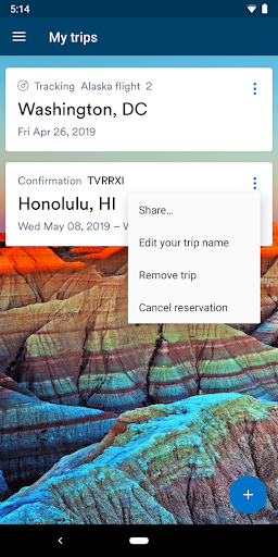 Alaska Airlines - Travel - Image screenshot of android app