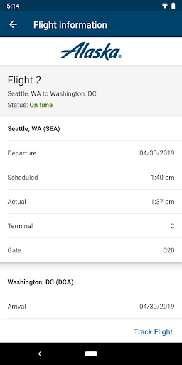 Alaska Airlines - Travel - عکس برنامه موبایلی اندروید