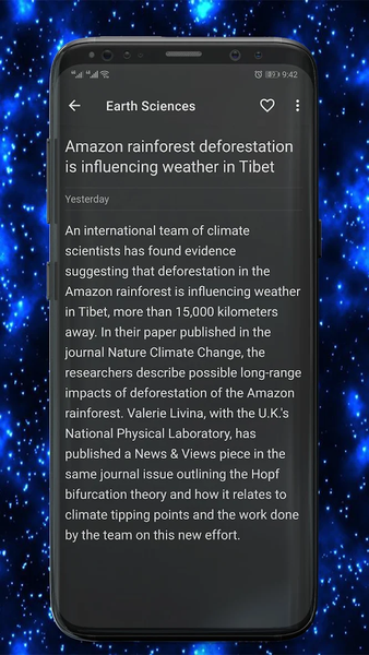 Earth Science & Nature Wonders - Image screenshot of android app