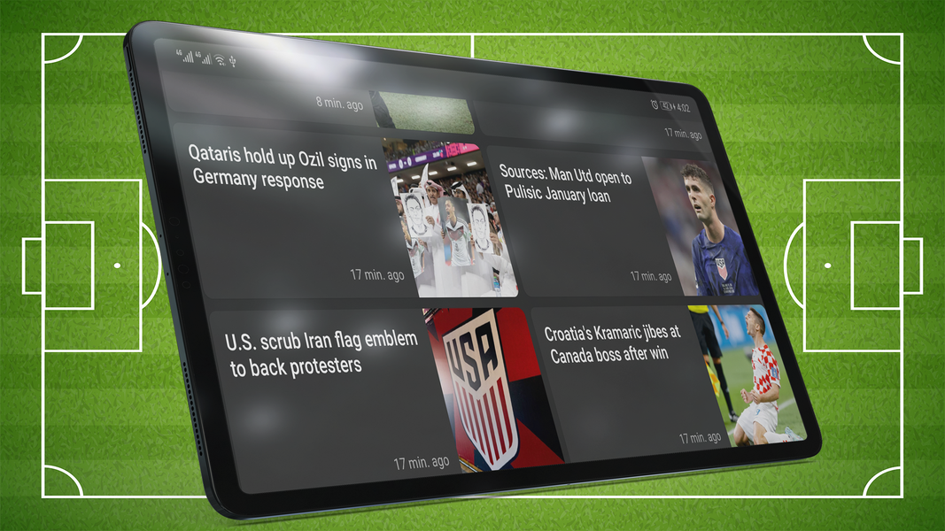 Football Short News - Image screenshot of android app