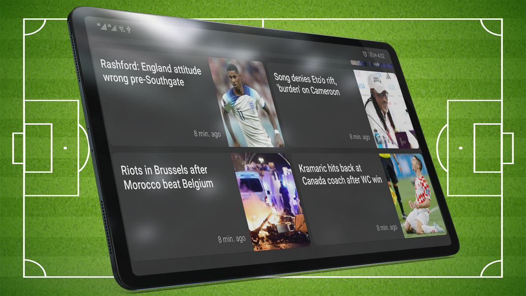 Football Short News - Image screenshot of android app