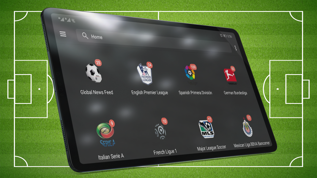 Football Short News - Image screenshot of android app