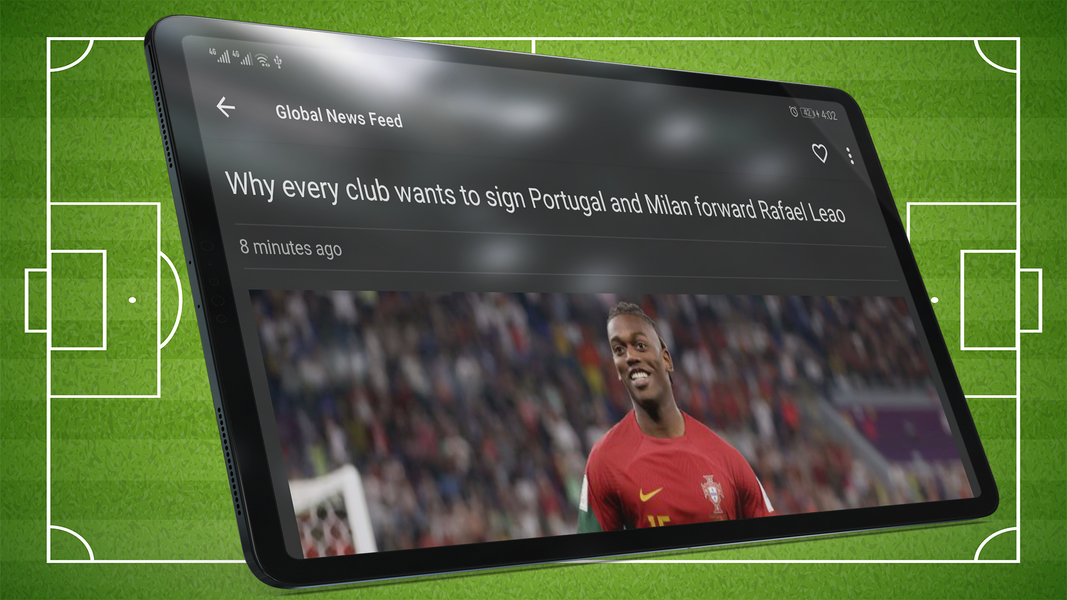 Football Short News - Image screenshot of android app