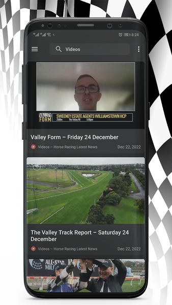 Horse Racing News - Image screenshot of android app