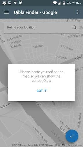 Qibla Finder - Image screenshot of android app