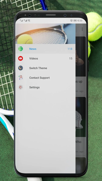 Tennis Magazine - Image screenshot of android app