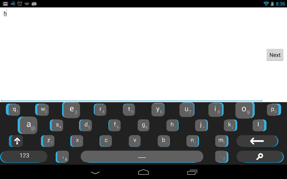 Dynamic Keyboard - Free - Image screenshot of android app
