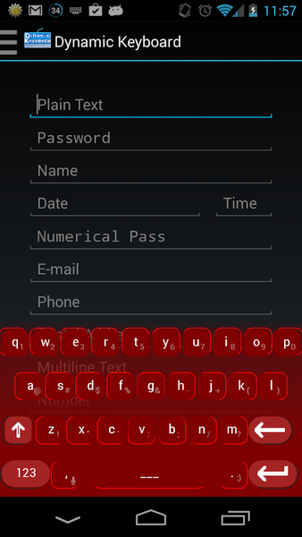 Dynamic Keyboard - Pro - Image screenshot of android app