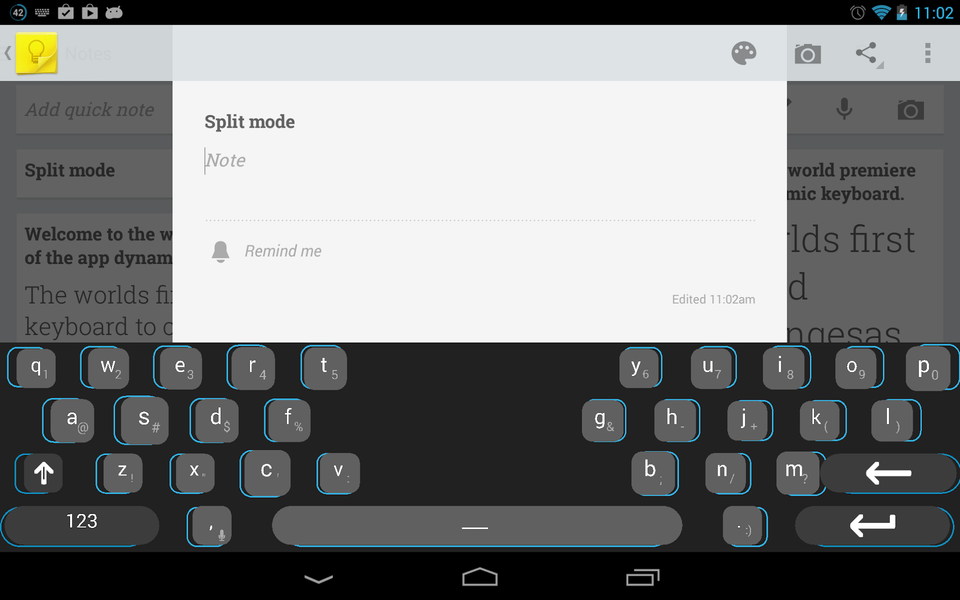 Dynamic Keyboard - Pro - Image screenshot of android app