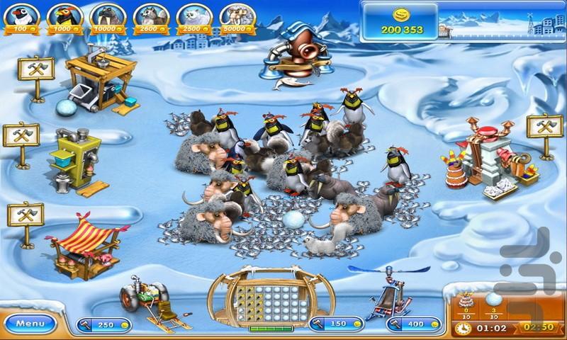 Farm Frenzy 3: Ice Domain - Gameplay image of android game