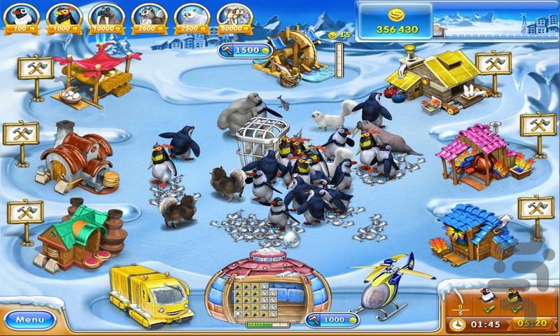 Farm Frenzy 3: Ice Domain - Gameplay image of android game