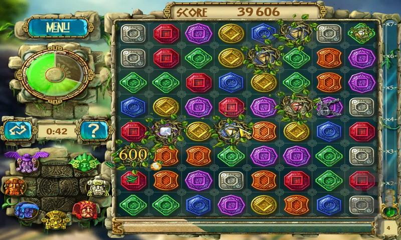 The Treasures of Montezuma 3 - Gameplay image of android game