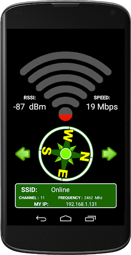 WIFI SIGNAL QUALITY - عکس برنامه موبایلی اندروید