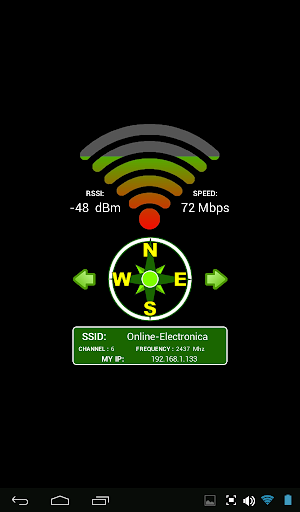 WIFI SIGNAL QUALITY - عکس برنامه موبایلی اندروید