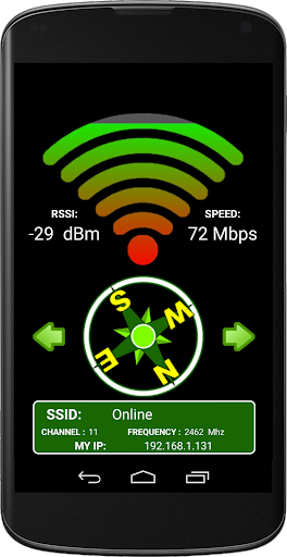 WIFI SIGNAL QUALITY - عکس برنامه موبایلی اندروید