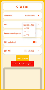 App Fire GFX Tool : FPS Booster Android app 2021 