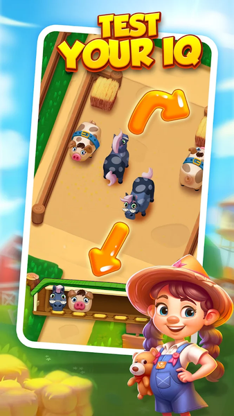 Farm Fun - Animal Parking Game - Gameplay image of android game