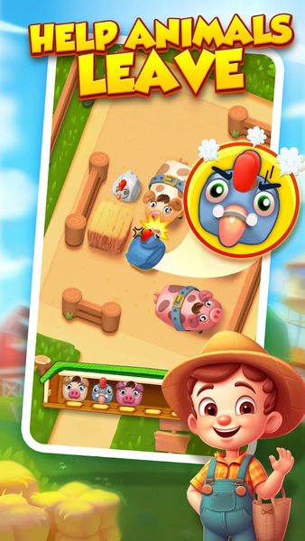 Farm Fun - Animal Parking Game - Gameplay image of android game