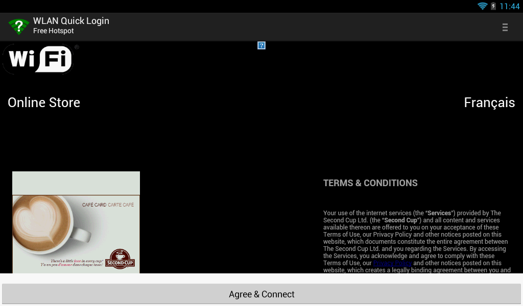 WiFi Quick Login - Image screenshot of android app