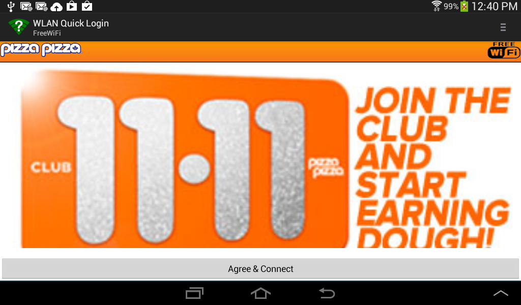 WiFi Quick Login - Image screenshot of android app