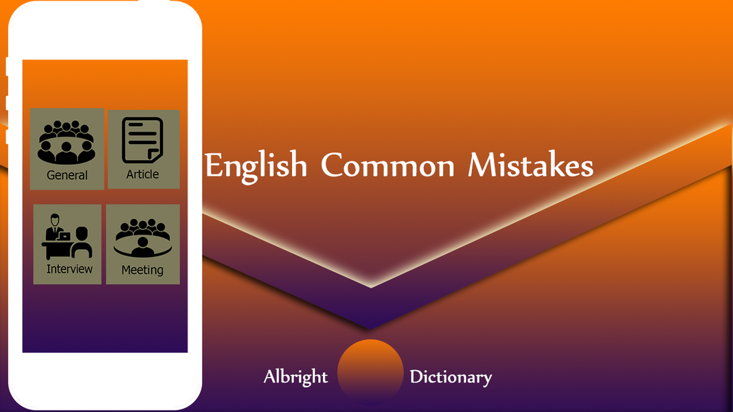 English Common Mistakes - Image screenshot of android app