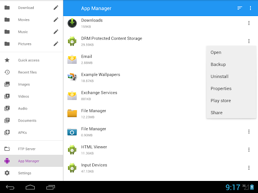 File Manager - File Browser - Image screenshot of android app