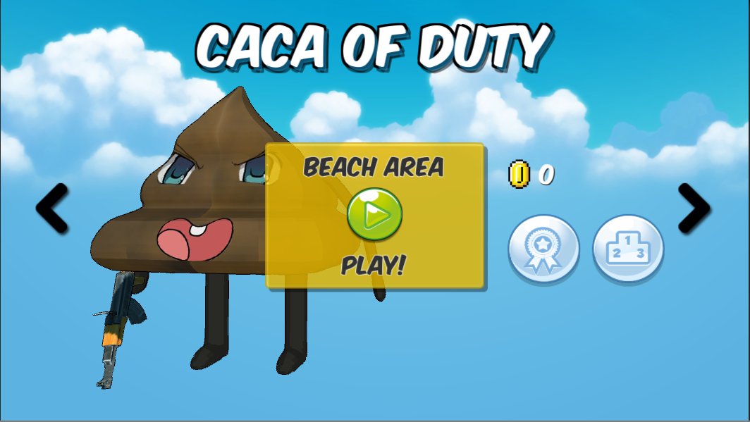 Caca of Duty - Gameplay image of android game