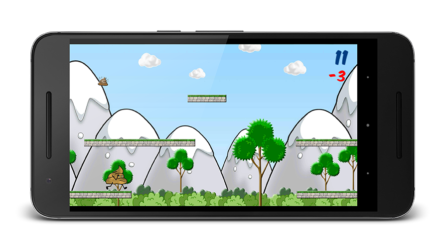 Poop Jump: Funny Toilet Game - Gameplay image of android game
