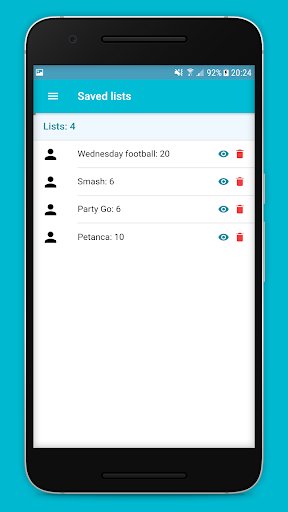 Make Teams Pro - Random Teams - Image screenshot of android app