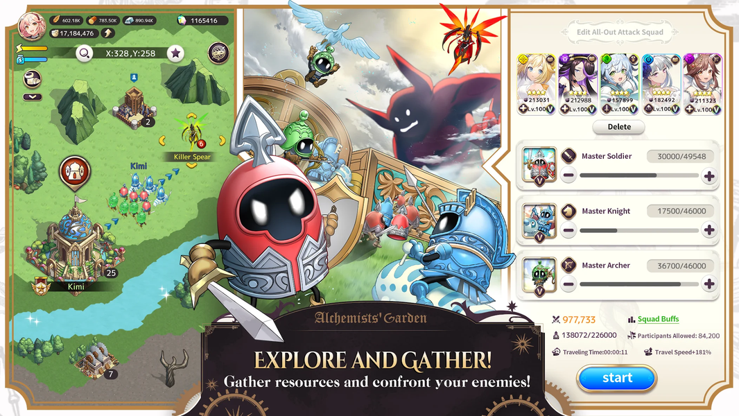 Alchemists' Garden - عکس بازی موبایلی اندروید