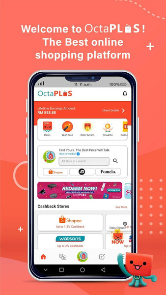 Octaplus - Buy . Earn . Explor - عکس برنامه موبایلی اندروید