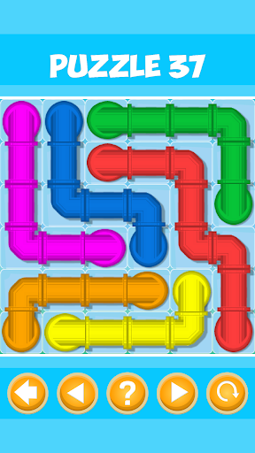 Connect Pipes - Gameplay image of android game