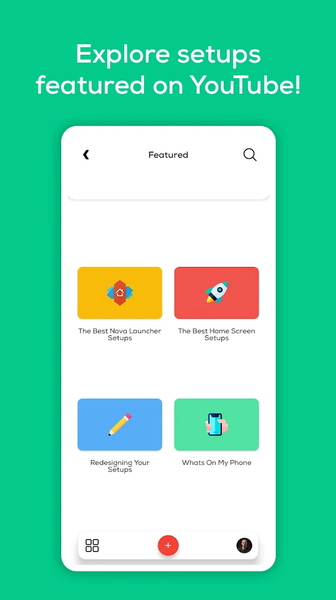 Palette: Home Screen Setups - Image screenshot of android app