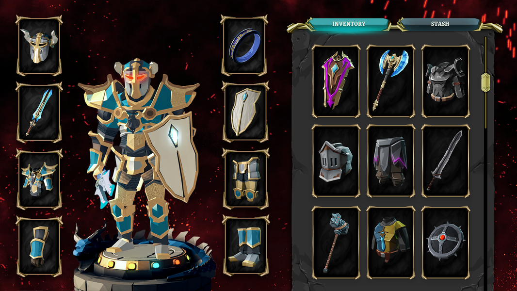 Polygon Fantasy: Action RPG - عکس برنامه موبایلی اندروید