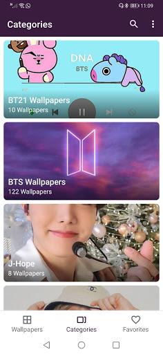 Cute BT21 wallpapers 2K22 - عکس برنامه موبایلی اندروید