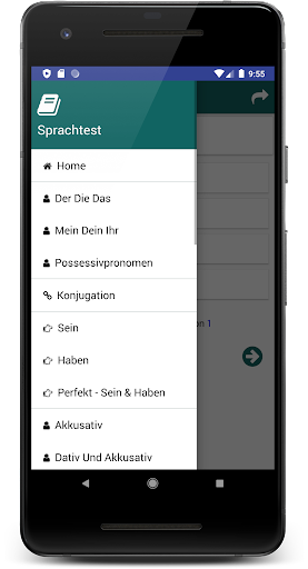 German language test A1, A2, B - Image screenshot of android app