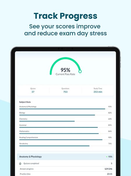 HESI A2 EXAM PREP | 2025 - Image screenshot of android app