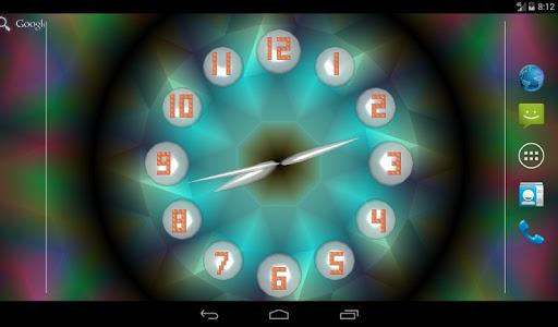 Analog Clock Live Wallpaper - عکس برنامه موبایلی اندروید