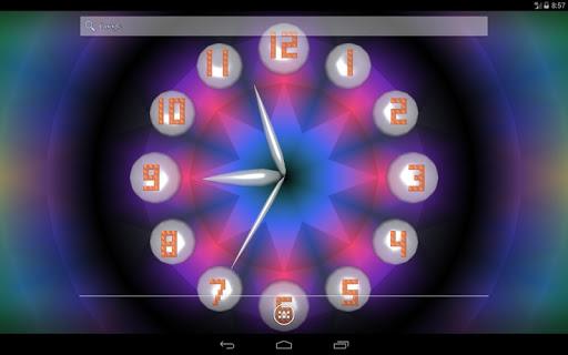 Analog Clock Live Wallpaper - عکس برنامه موبایلی اندروید